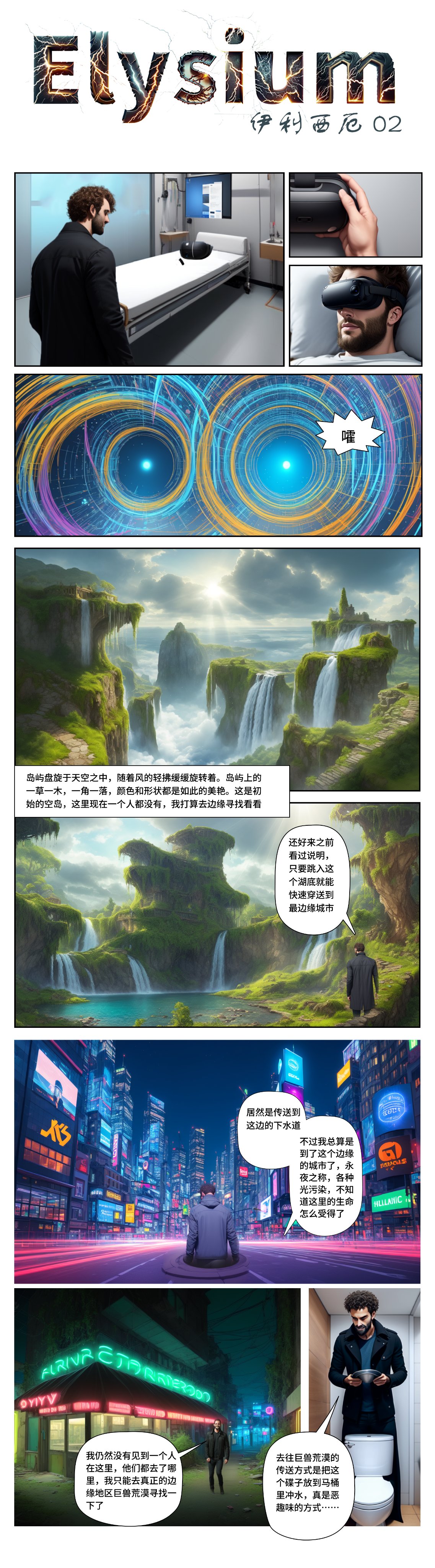 AI漫画第二页
